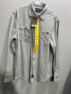 Jachs NY Light Gray Button-Up Shirt